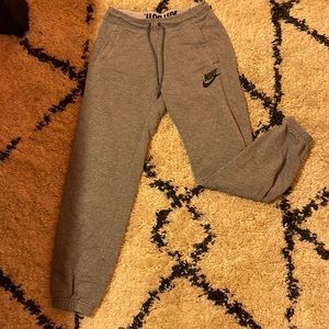 grey nike sweats
